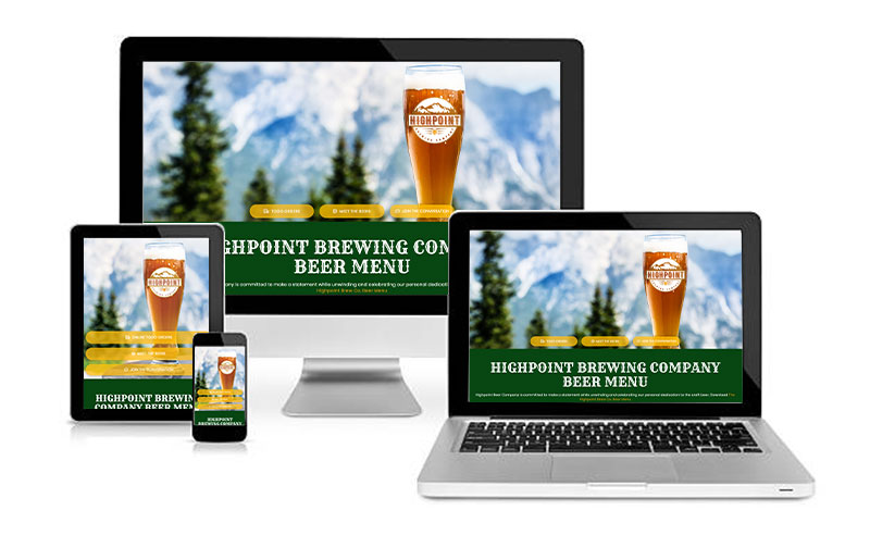 Highpoint Brewing Company Website